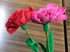 Цветок Памяти - гвоздика из фоамирана