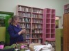 Расстановка книжного фонда в Диюрской библиотеке